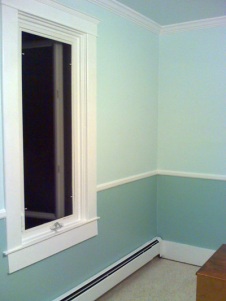 Athena's room after painting